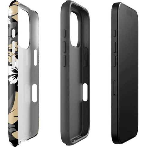 NFL New Orleans Saints Tropical Print iPhone 16 Pro Impact Case
